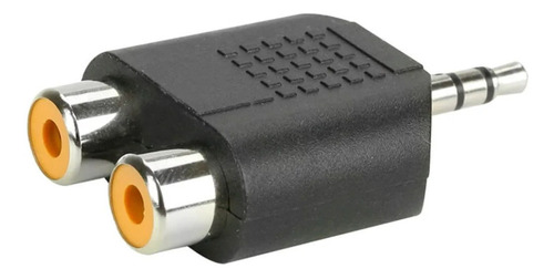 Plug Adaptador Entrada 2 Rca X Saida P2 Stereo Mxt