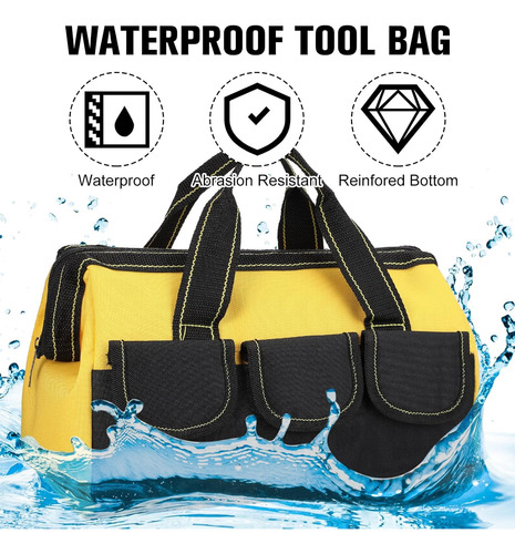Paquete De 3 Bolsas De Herramientas Para Hombres Con Fondo D