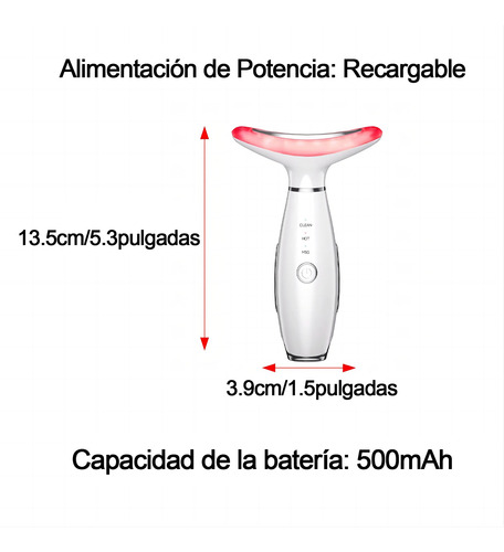 Radiofrecuencia Masajeador Reductor Papada Antiarrugas