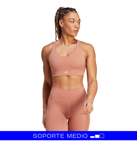 Sujetador Deportivo adidas Entrenamiento Coreflow Luxe Studi