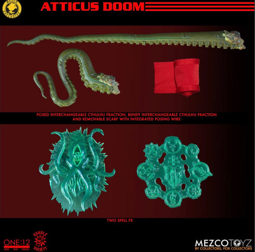 One:12 Collectible Mezco Rumble Society - Atticus Doom Nuevo