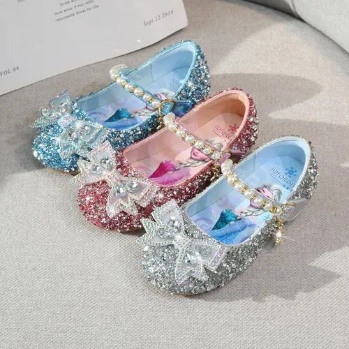 Sandalias De Baile De Lentejuelas De Princesa Para Niñas