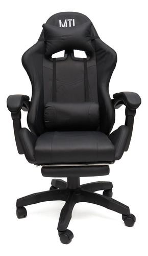Silla Gamer Computadora Ergonomica Cuero Sintetico Reforzada