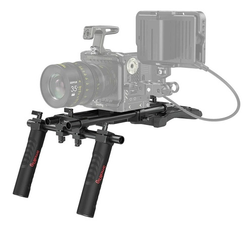 Imagem 4 de 5 de Kit Manopla Base Longarina Apoio Ombro / Smallrig 2896