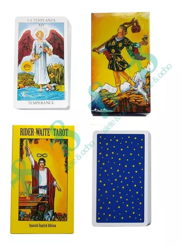 Tarot Rider Waite Con Significados En Español 10x6 Cm - $ 145