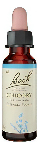 Suplemento Em Líquido Bach  Floral De Bach Floral De Bach Chicory Sabor  - Em Vidro Ambar