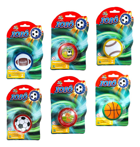 Kit 4 Io-io (ioio,yo-yo) Infantil Com Led