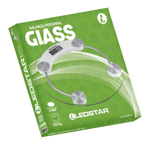 Balanza Digital Ledstar Redonda -ica