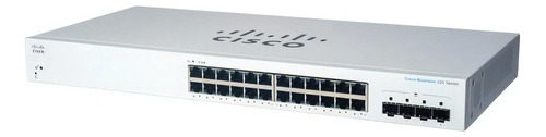 Switch Cisco Cbs220 24t 4g Na Blanco 24 Puertos /v