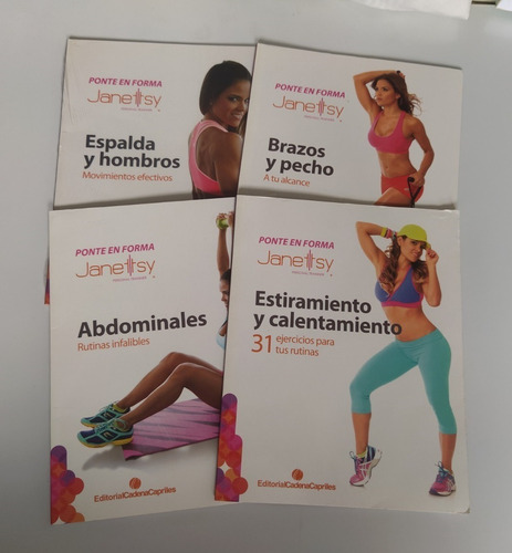 Libros Ponte En Forma Coleccion Janetsy Set 4, Usados