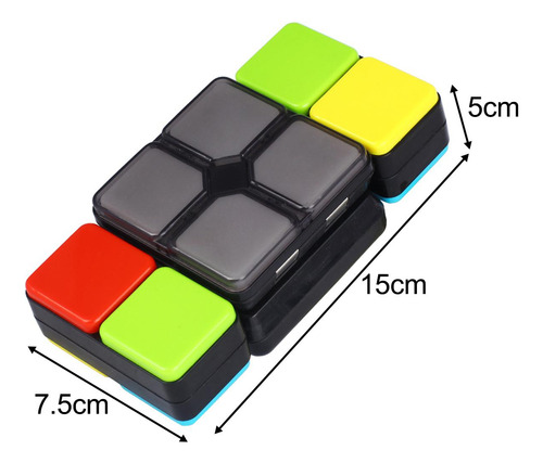 Electronic Cube Memory Game Brain Memory Games Para Niños