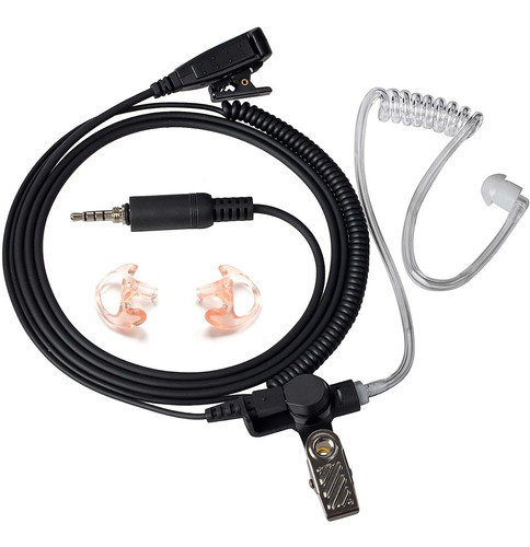 Hys Kit Vigilancia Tubo Acustico Para Audifono Microfono