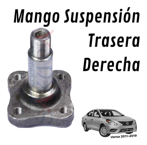 Maza Rueda Trasera Derecha Versa 2016 Nissan Orig