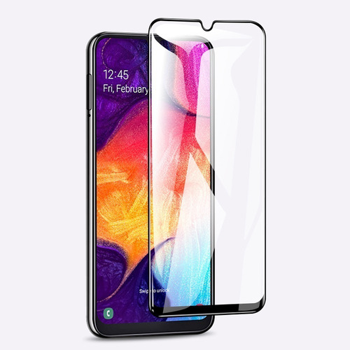 Glass Vidrio Templado Samsung A10 A20 A30 A50 A70 100% Curvo