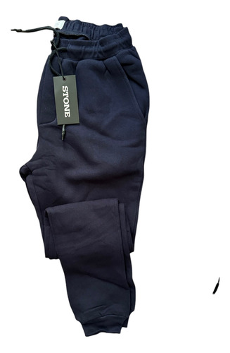 Jogging Babucha Stone Invierno Frizado Con Puño Y Bolsillos