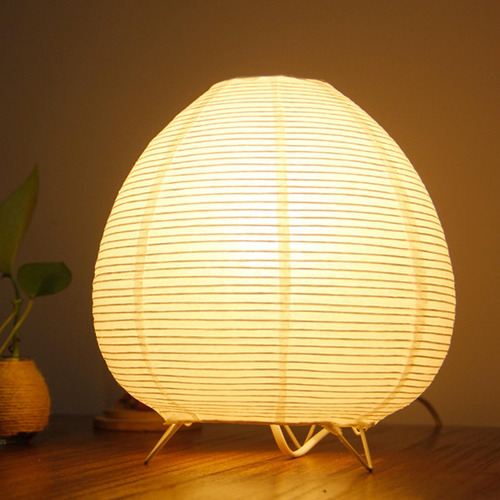Linterna De Papel De Estilo Japonés Lámpara De Mesa