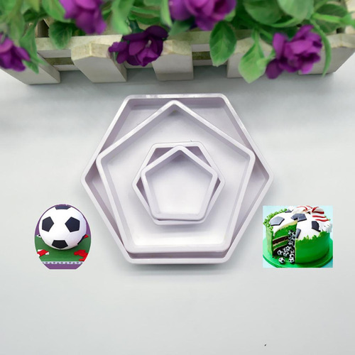 * 5 Set De Moldes Para Repostería Con Diseño 5 Piezas