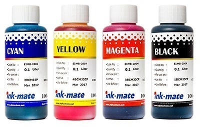 4 Tintas Ink Mate Para Hp Y Canon 480cc Oferta!!!