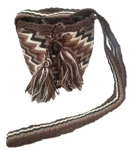 Mochila Wayuu Pequeña Originales Artesanía Guajira