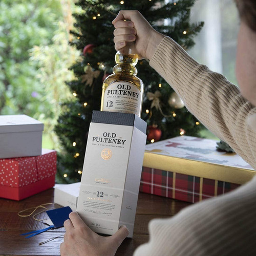 Imagen 3 de 9 de Whisky Old Pulteney 12 Años Single Malt 750ml En Estuche