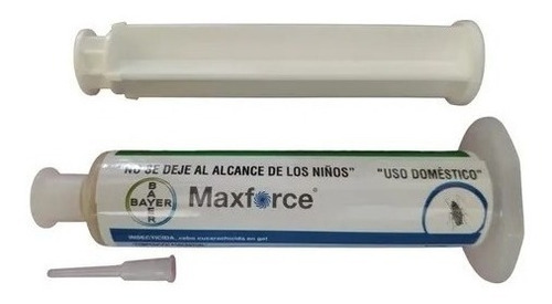 Imagen 4 de 4 de 2 Pza Maxforce Gel Mata Cucarachas Jeringa 30g Bayer