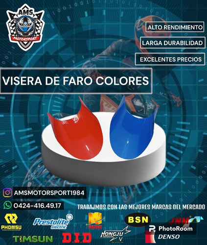 Viseras De Faro Colores
