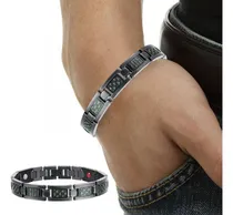 Comprar Pulsera Biomagnetica De Acero Inoxidable Germanio Curación