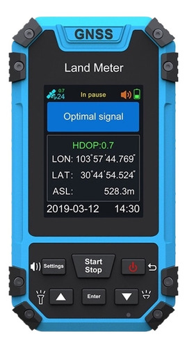 Medidor De Tierra De Arado Gps De Mano, Máquina Topográfica