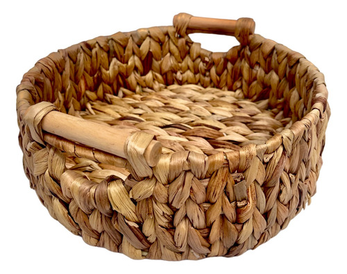 Cesta Redonda Canasta Organizador Circular Jacinto Agua 34cm
