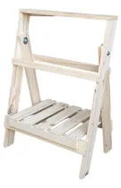Comprar Caballetes Con 1 Estante Plegables X 2 Unidades.
