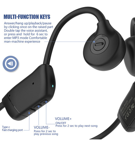 Bh Auriculares Manos Libres Impermeables Para Jugadores