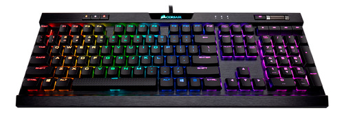 Teckado Gamer Mecanico Usb K70 Low Profile Rapidfire, Rgb, C