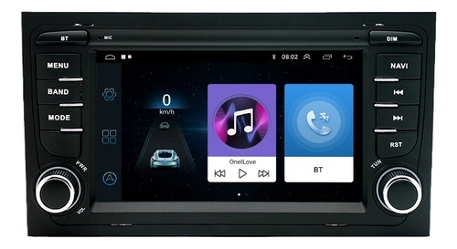 Estéreo Android Carplay 2+32g Para Audi A4 2002-2007 S4 Rs4