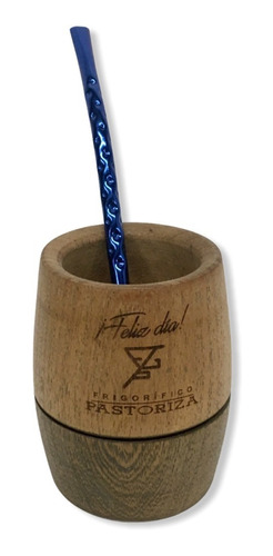 Mate De Madera Personalizado Con Logo Grabado 30 Unidades