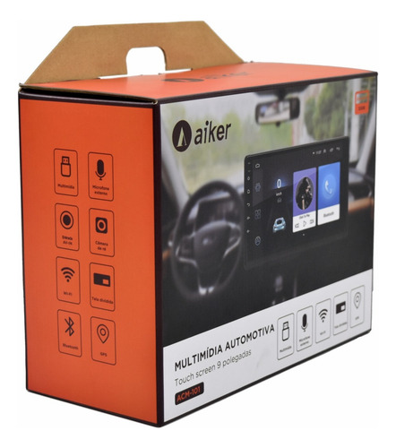 Central Multimidia 9 Encaixe 1 Din Android J5
