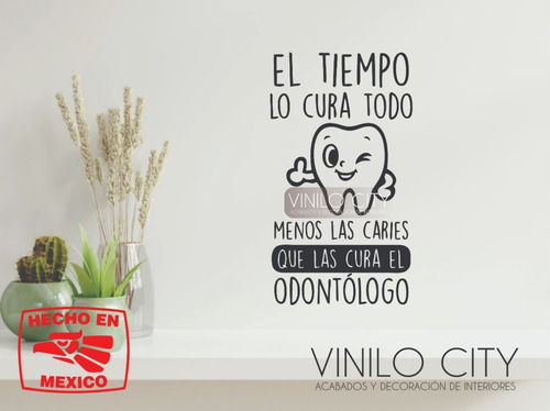 Vinil Decorativo Para Consultorio Dental Hoy Es Un Buen Dia