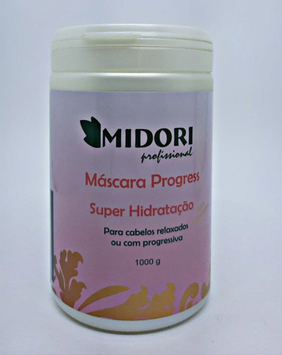 Shampoo Com Silicone 500ml Máscara Progress 1000g Midori