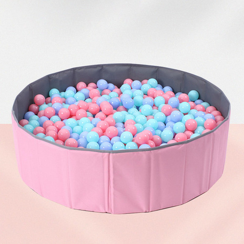 Nuevo Piscina De Bolas Ocean Plegable Rosa 100cm X H30cm