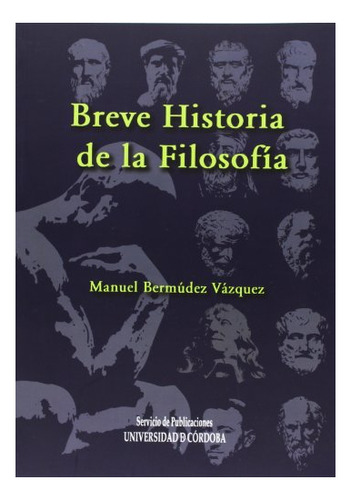 Libro Breve Historia De La Filosofia  De Bermudez Vazquez Ma