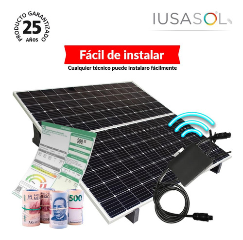 Kit Fotovoltáico Con Microinversor 600w