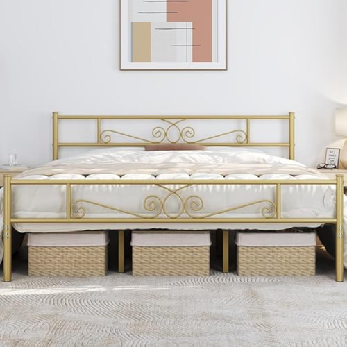 Bed Frame King Size Yaheetech Dorada