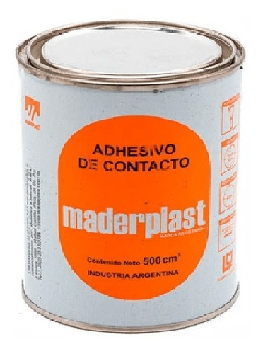 Cemento De Contacto 1/4 Kg X 12uni C-23 Maderplast