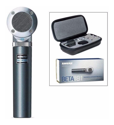 Imagen 1 de 8 de Microfono Shure Beta181c Condenser Cardiode Garantia Oficial