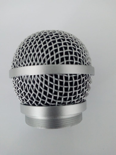 Grelha De Aço Para Microfone Shure Pg58 Rosca Externa
