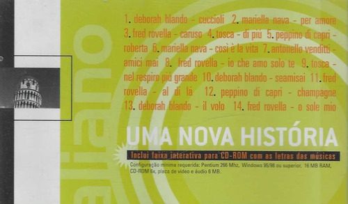 Cd - Italiano - Uma Nova História - Deborah Blando