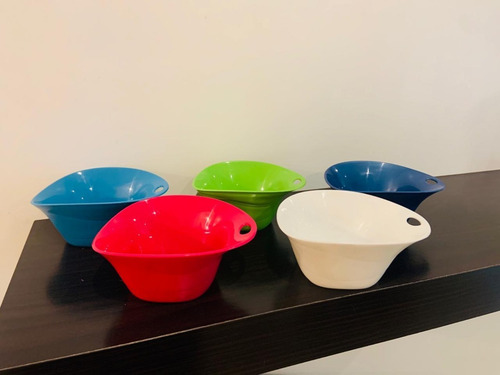 Pack Bolson De 120 Compoteras Plastica P/ Mayor Bowl Cazuela