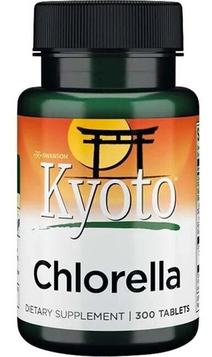 Kyoto Chlorella Clorella 300tabs Swanson+regalo