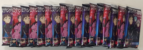 Lote 17 Sobre Rebuild Of Evangelion Selection 2 Bandai Wafer