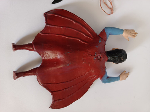 Dos Figuras Vintage Bootleg De Batman Y Superman Años 70as (Usado)