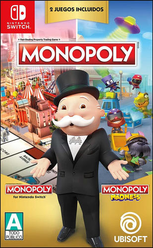 Monopoly - Nintendo Switch - 2 Juegos En 1